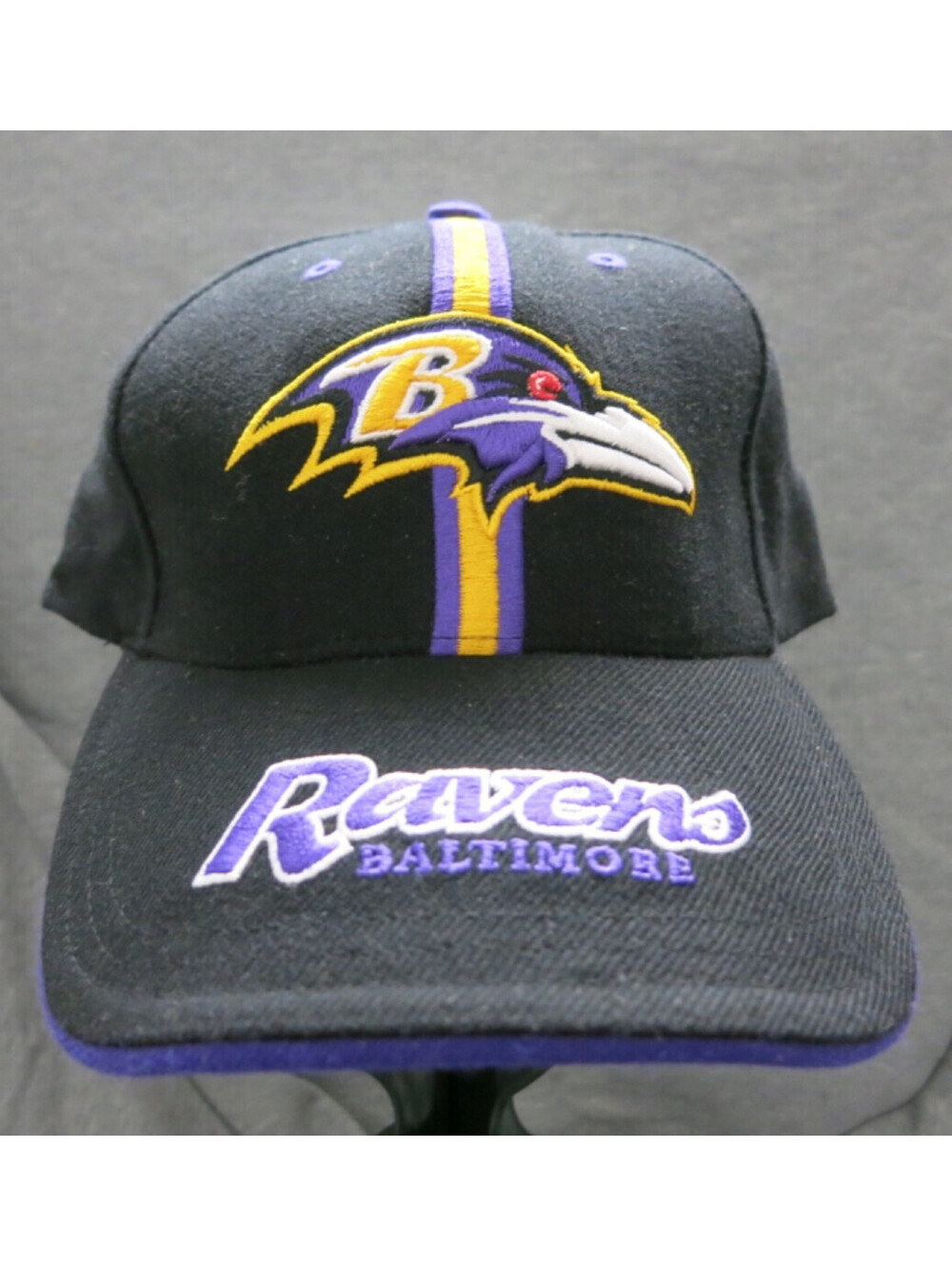 VTG Baltimore Ravens Twins Enterprise ball cap hat NWT